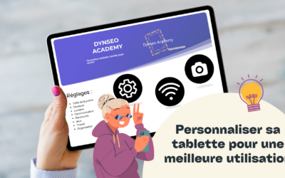 Personnaliser sa tablette pour une meilleure utilisation : Taille de texte, contraste et autres réglages